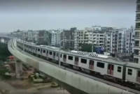 আজ উত্তরা থেকে মিরপুর পর্যন্ত পরীক্ষামূলকভাবে চলাচল করল মেট্রোরেল আজ উত্তরা থেকে মিরপুর পর্যন্ত পরীক্ষামূলকভাবে চলাচল করল মেট্রোরেল