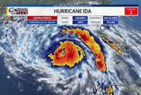 ধেয়ে আসছে প্রচণ্ড শক্তিশালী হ্যারিকেন ‘আইদা’