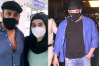 উল্টো মাস্ক পরে বিমানবন্দরে, সালমানকে দেখে হেঁসে গড়াগড়ি খেলেন অনুরাগীরা
