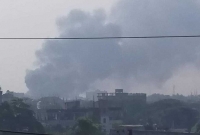  ভয়াবহ আগুন চট্টগ্রামের একটি কেমিক্যাল গোডাউনে