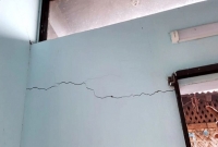 তীব্র ভূমিকম্পে রাঙ্গামাটিতে নির্মাণাধীন সেতু-মসজিদে ফাটল