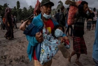  বিশাল ছাইয়ের স্তুপের নিচে পুরো তলিয়ে গেছে অন্তত ১১টি গ্রাম