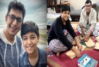 ছেলের বইয়ের ওপর আলাদা মলাট লাগিয়ে শৈশবে ফিরলেন চঞ্চল চৌধুরী
