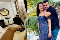 শয্যাশায়ী মাহি, নামাজ পড়ে প্রার্থনায় রাকিব 