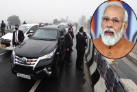 প্লাইওভারে আটকে রইল মোদির কনভয়; 'বেঁচে ফিরেছি, এই অনেক'