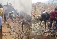 ট্রাকেই বিস্ফোরণ, ভেঙে পড়েছে ৫০০ ভবন, নিহত ১৭