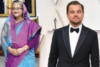 বাংলাদেশ সরকারকে অভিনন্দন জানালেন হলিউড তারকা ডিক্যাপ্রিও