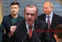 ইউক্রেন-রাশিয়াকে যুদ্ধক্ষেত্র থেকে ফিরিয়ে আলোচনায় বসাতে ইউক্রেন যাচ্ছেন এরদোগান