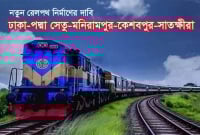 মনিরামপুর ও কেশবপুর দিয়ে সাতক্ষীরা পর্যন্ত রেলপথ নির্মাণের দাবি