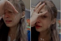 কান্নায় ভেঙ্গে পড়লেন চিত্রনায়িকা পূজা চেরী