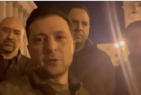 কোথাও যায়নি, এখানেই আছি, দেশকে রক্ষা করছি: ইউক্রেনের প্রেসিডেন্ট