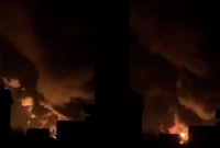 ধোয়া আর কালো মেঘে ঢেকে গেছে গোটা এলাকা,‘হতাশ’ রুশ বাহিনী