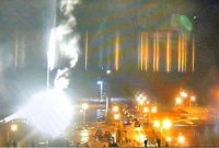 ইউক্রেনের পারমাণবিক বিদ্যুৎকেন্দ্র আগুন 