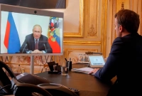 পুরো ইউক্রেন দখল করতে চান পুতিন : ফোনালাপের পর ম্যাক্রোঁ