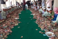 রেকর্ড ১৫ বস্তা টাকা মিলল পাগলা মসজিদের দান সিন্দুকে! চলছে গণনা