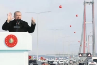 তুরস্কে বিশ্বের সর্ববৃহৎ ঝুলন্ত সেতু উদ্বোধন