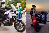 ভূমিক্ষয় রোধে বিশ্বের দৃষ্টি ফেরাতে মোটরবাইকে ৩০ হাজার কি.মি পথ পাড়ি