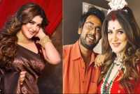  অভিনেত্রী শ্রাবন্তী বিয়ের সাজে, কাঁধে হাত দিয়ে হাস্যোজ্বল এক পুরুষ!