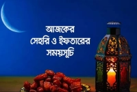প্রথম রোজায় সেহরি ও ইফতারির শেষ সময়