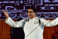 মাইক বাজানো বন্ধ না করলে মসজিদের সামনে হনুমান চালিসা বাজবে : রাজ ঠাকরে