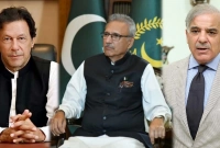 'তত্ত্বাবধায়ক প্রধানমন্ত্রীর নাম পাঠান', ইমরান ও শাহবাজকে রাষ্ট্রপতি আলভির চিঠি