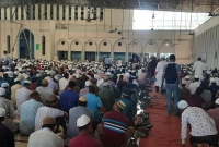 রমজানের প্রথম জুমার নামাজে মসজিদে মুসল্লিদের ঢল