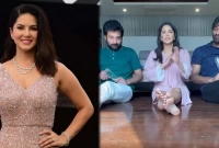 বদ্ধঘরে দুই পুরুষের সাথে এ কোন খেলায় মেতেছেন সানি লিওন