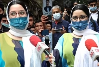 আদালত থেকে বেরিয়ে যা বললেন পরীমনি