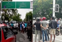 শ্রীলঙ্কার বিমানবন্দর অবরোধ, এমপিরা যাতে দেশ ছেড়ে পালাতে না পারে