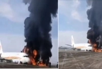 মুহুর্তে আগুন ছড়িয়ে পড়ে পুরো বিমানে, ১১৩ জন যাত্রী ছিল বিমানটিতে