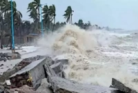অবশেষে যেখানে আঘাত হানল ঘূর্ণিঝড় 'অশনি'