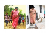 জাতীয় পুরস্কারপ্রাপ্ত শিক্ষিকা এখন ঝাড়ুদার!