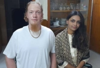 বাংলাদেশি প্রেমিকার টানে আমেরিকা থেকে গাজীপুরে মার্কিন যুবক 