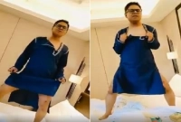 প্যান্ট না পড়ে হোটেলের বিছানায় একী করলেন মীর!