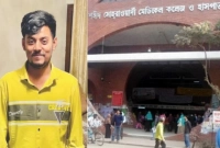 বন্ধুর বোনকে রক্ত দিয়ে হাসপাতালের দ্বিতীয় তলা থেকে নিচে পড়ে যুবকের মৃত্যু