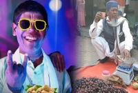 কাঁচা বাদামের দিন শেষ, নেটদুনিয়া কাঁপাচ্ছেন 'কালো আঙুর কাকু'