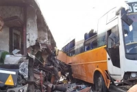  দুই বাসের মুখোমুখি সংঘর্ষ, যত জনের মৃত্যু