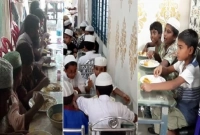 প্রতি শুক্রবার অসহায়, গরিব, মাদরাসা ও এতিমখানার শিক্ষার্থীদের বিনামূল্যে খাবার খাওয়ান হোটেল মালিক