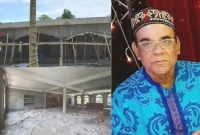  গ্রামের বাড়িতে মসজিদ নির্মাণ করছেন আহমেদ শরীফ