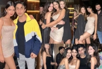 ক্যাটরিনার বোনের সঙ্গে জমিয়ে পার্টি করলেন শাহরুখ পুত্র