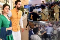 মন্দিরে সামনে রণবীর-আলিয়ার সঙ্গে এ কেমন দুর্ব্যবহার!