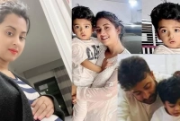 এবার প্রকাশ্যে শাকিব-বুবলীর ছেলে শেহজাদ খান! 