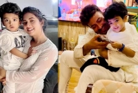 বাসার ভেতরে শাকিব-বুবলী, বাইরে জনতার ভিড়