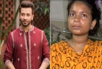 মধ্যরাতে কান্নারত অবস্থায় শাকিবের বাড়ির নিচে কিশোরী!
