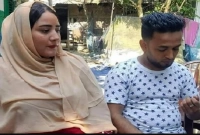 এবার প্রেমের টানে নোয়াখালী আসলেন মিশরীয় তরুণী