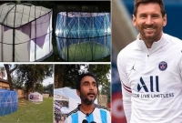 ফরিদপুরের মাসুদ ভালোবাসেন মেসিকে, খরচ করলেন ৫ লাখ টাকা!