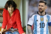 পেনাল্টি গোল খুব কৃতিত্বের নয়: তসলিমার প্রচ্ছন্ন কটাক্ষ