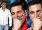 অঝোরে কাঁদছেন অক্ষয় কুমার, সহ্য করতে না পেরে যা করলেন সালমান