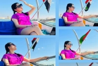 ঢেউয়ের মাঝে সুখ: পূজা চেরি