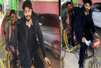 কারণ কী, কেন ঢাকার সড়কে রিকশা চালাচ্ছেন নায়ক বাপ্পি?